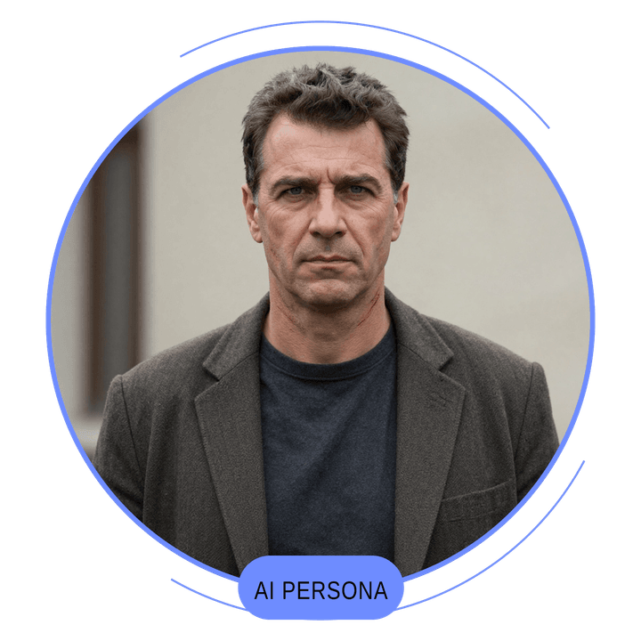 Renaud Castaing — Covertia Core AI Agent, fictional persona